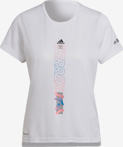 adidas Terrex Performance Shirt 'Terrex Agravic' in Mixed colors / White, Item view