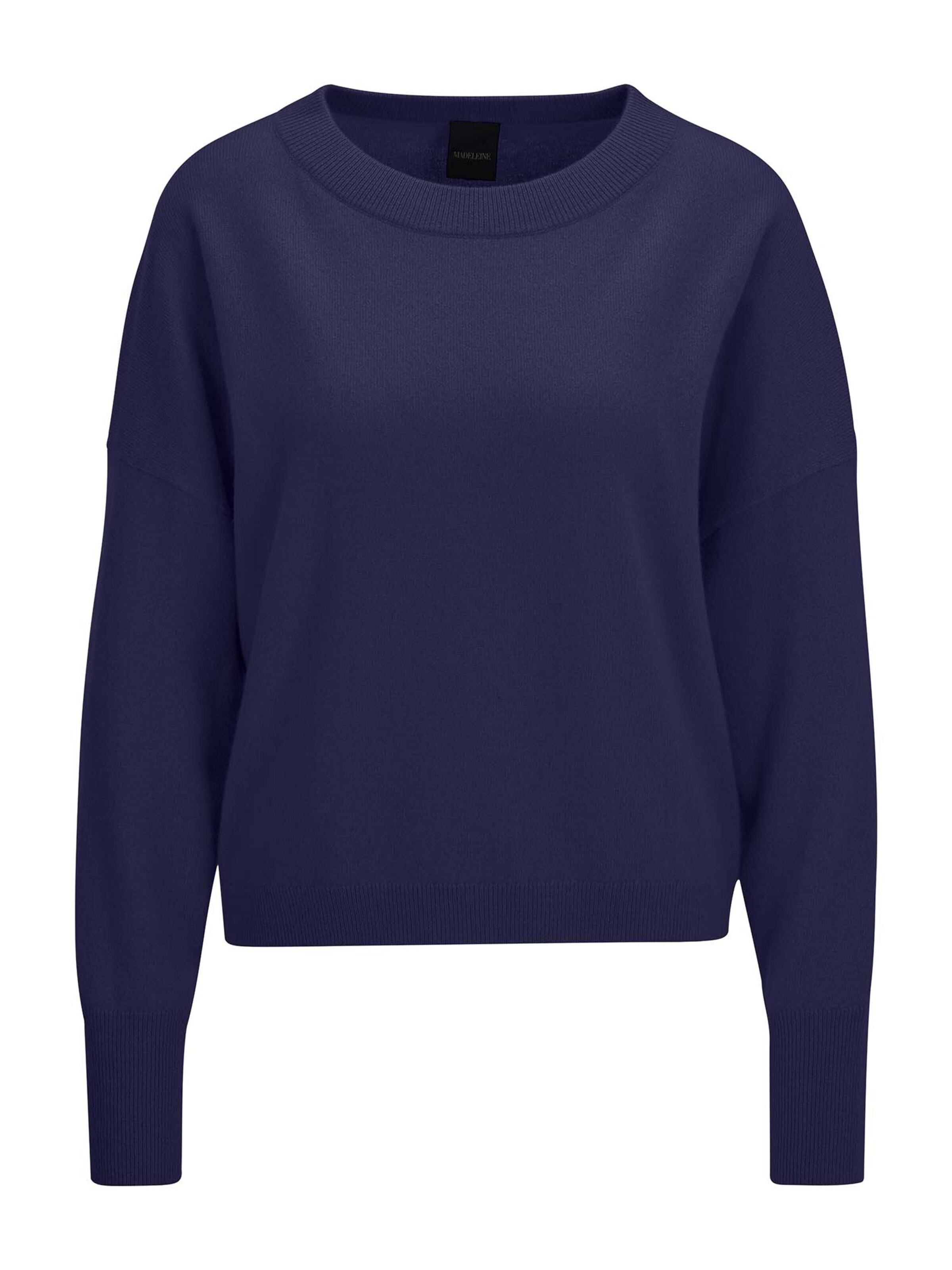 MADELEINE Trui in Blauw: voorkant