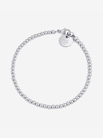 CLASSYANDFABULOUS Jewelry Bracelet 'Kugelarmband 3mm 14k Gold filled/ 14k Roségold filled/ 925 Sterling Silber' in Silver: front