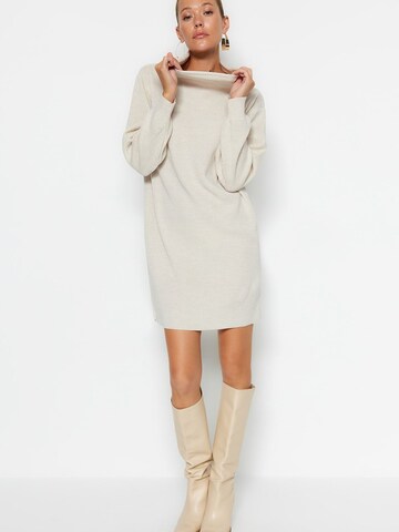 Trendyol Knit dress in Grey: front