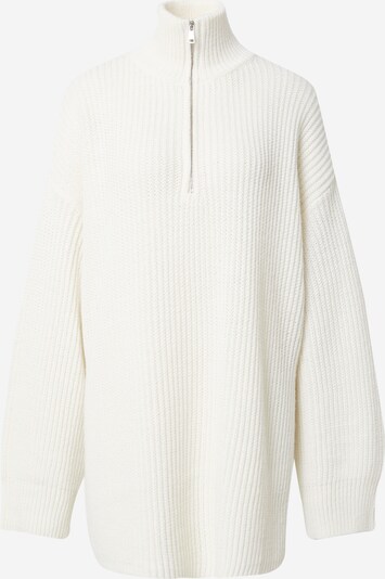 Karo Kauer Pullover in offwhite, Produktansicht