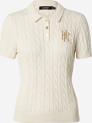 Pull-over 'Natrissa' Lauren Ralph Lauren en beige : devant