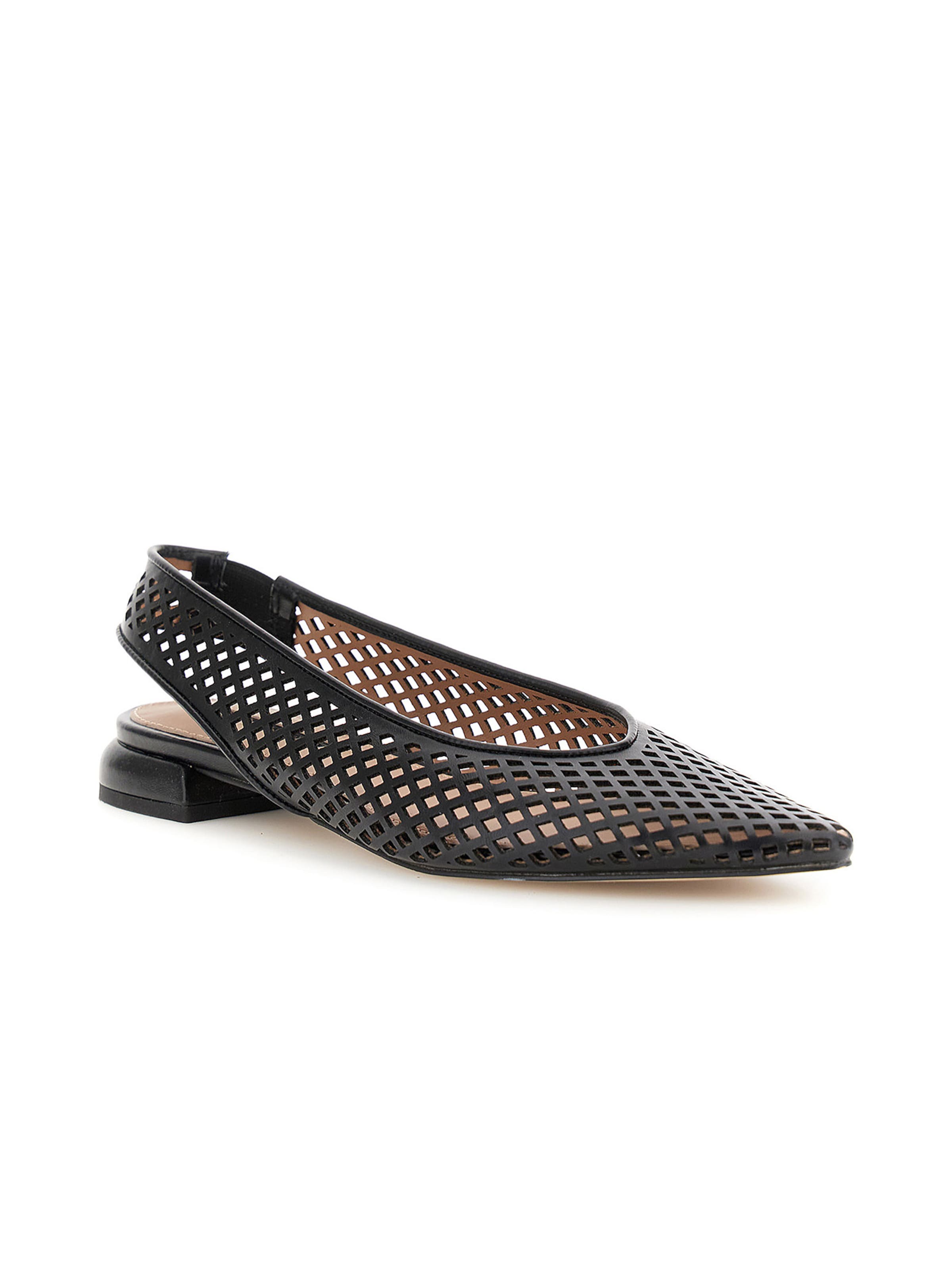 Ballerina di CAFè NOIR in nero: frontale