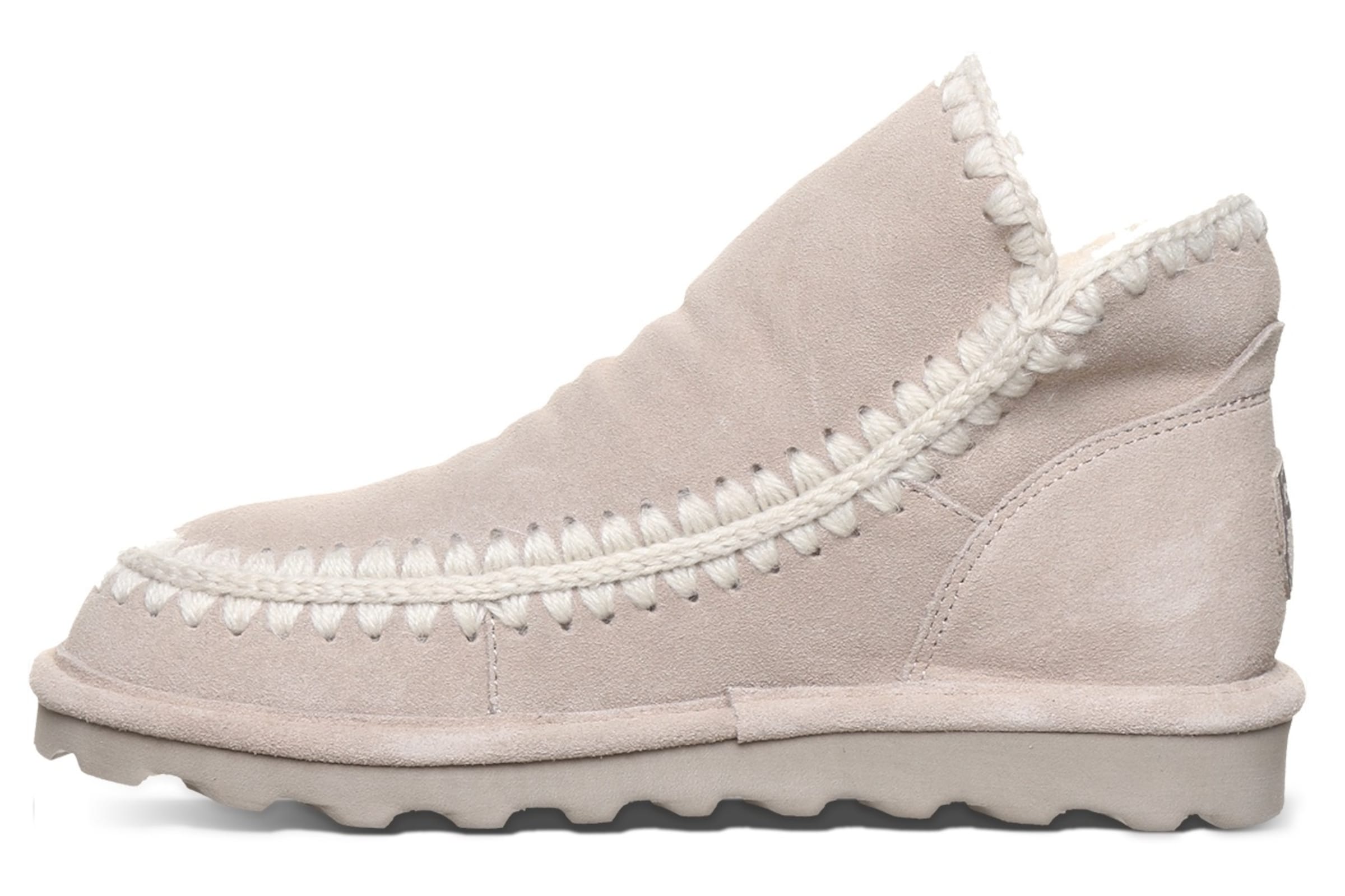 Bearpaw Snow Boots in Beige: front