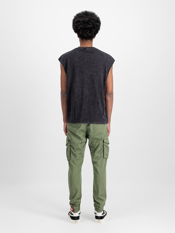Tapered Pantaloni cargo di ALPHA INDUSTRIES in verde