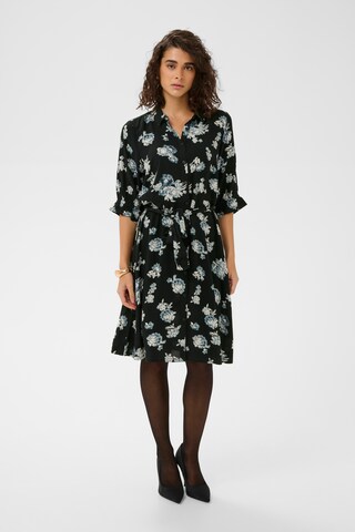 Kaffe Jurk 'Dina' in Zwart