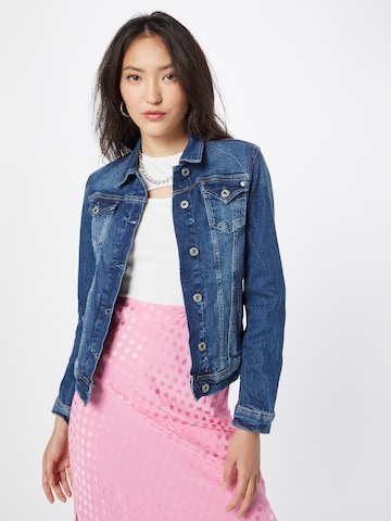 Pepe Jeans Between-Season Jacket 'Thrift' in Blue: front