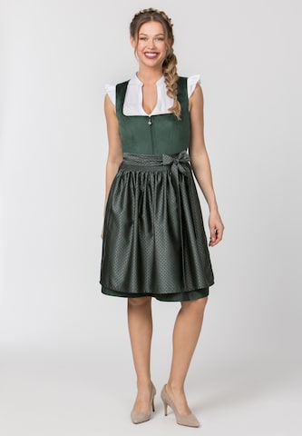 STOCKERPOINT Dirndl 'Mila' in Green: front