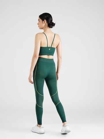 Hummel Skinny Spodnie sportowe 'MT ZONE' w kolorze zielony