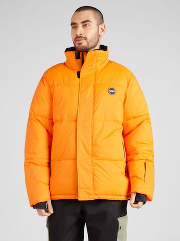 TOPMAN Winter jacket in Orange: front