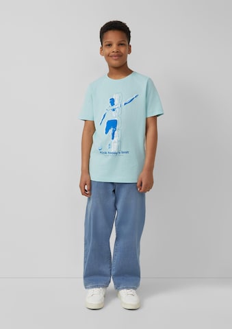 T-Shirt s.Oliver en bleu