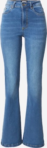 Urban Classics Flared Jeans in Blue: front