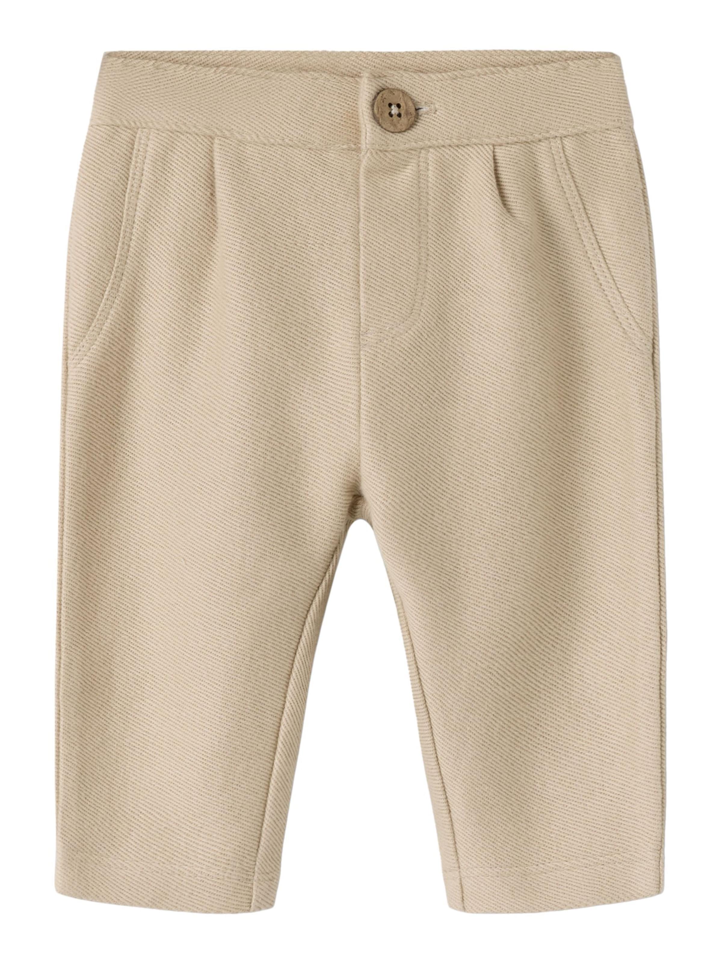 Regular Pantalon NAME IT en beige : devant