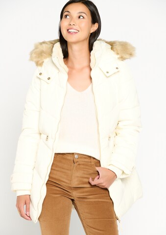 LolaLiza Winter jacket in White: front