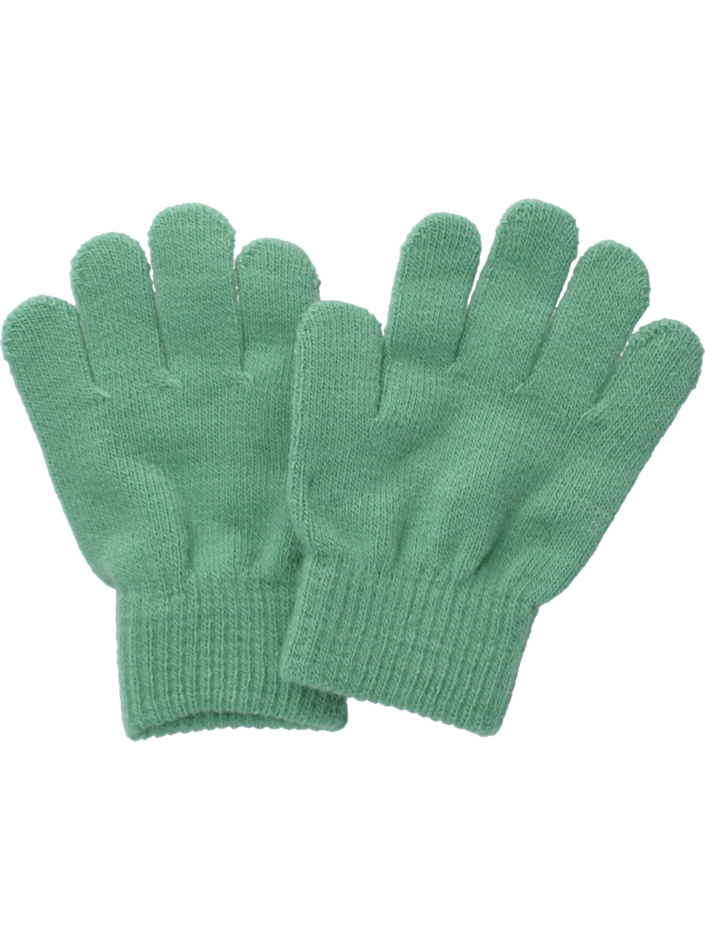 Villervalla Gloves in Green: front