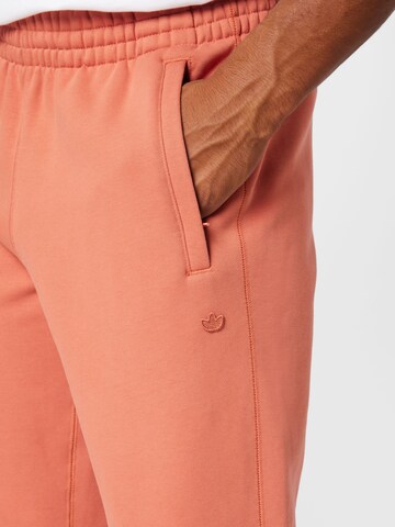 Effilé Pantalon 'Adicolor Trefoil Sweat' ADIDAS ORIGINALS en marron