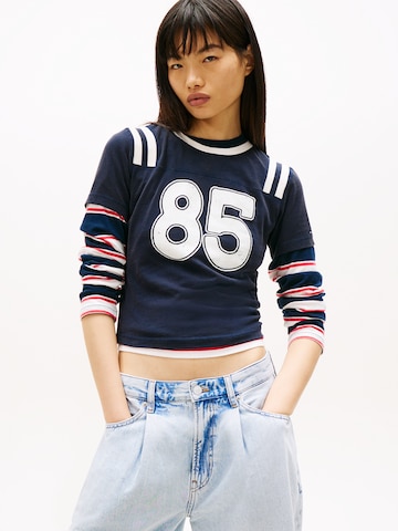 Tommy Jeans Μπλουζάκι '85' σε μπλε: μπροστά