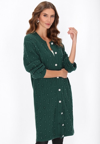 Cardigan 'Fashion Look' faina en vert : devant