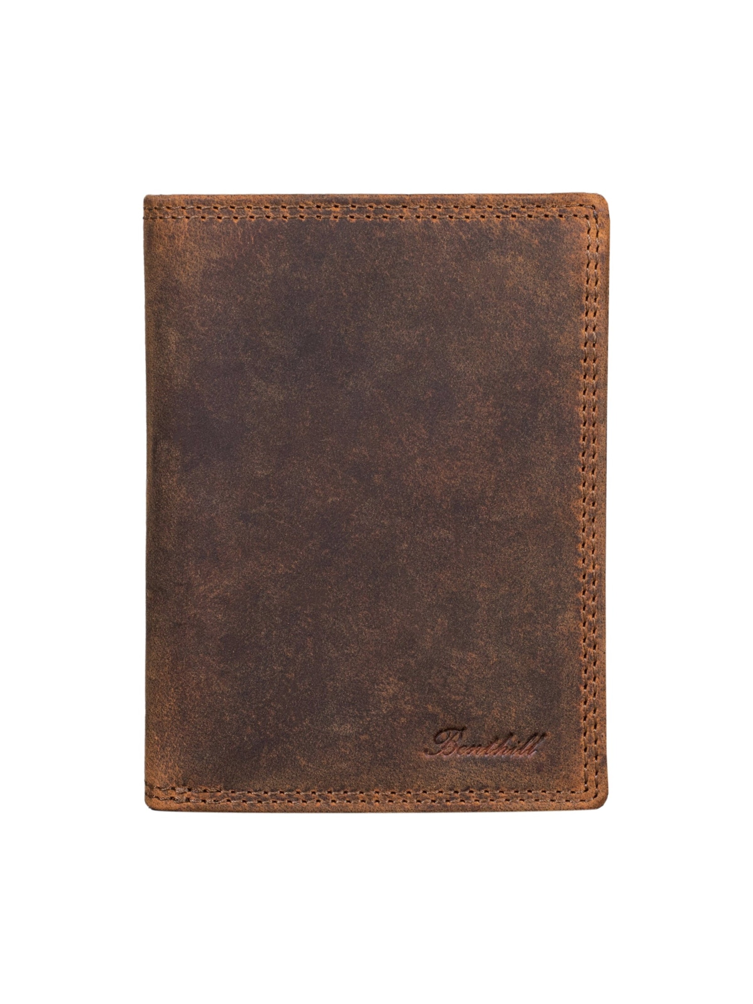 Benthill Wallet in Brown: front