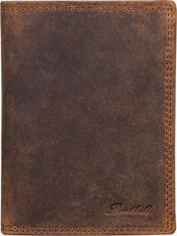 Benthill Wallet in Brown: front