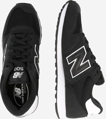 Sneaker bassa '500' di new balance in nero