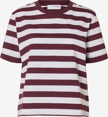 SELECTED Shirts 'SLFESSENTIAL' i lilla: forside