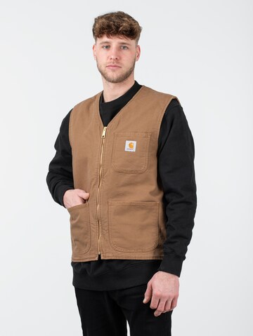 Carhartt WIP Vest ' Arbor' in Brown