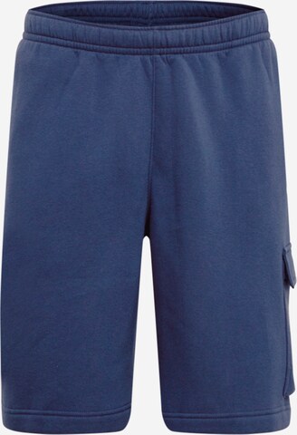 Nike Sportswear Cargo nadrágok - kék: elől