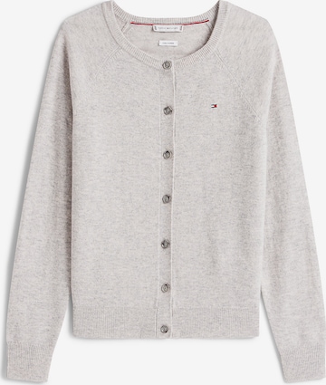 TOMMY HILFIGER Knit cardigan in Grey: front