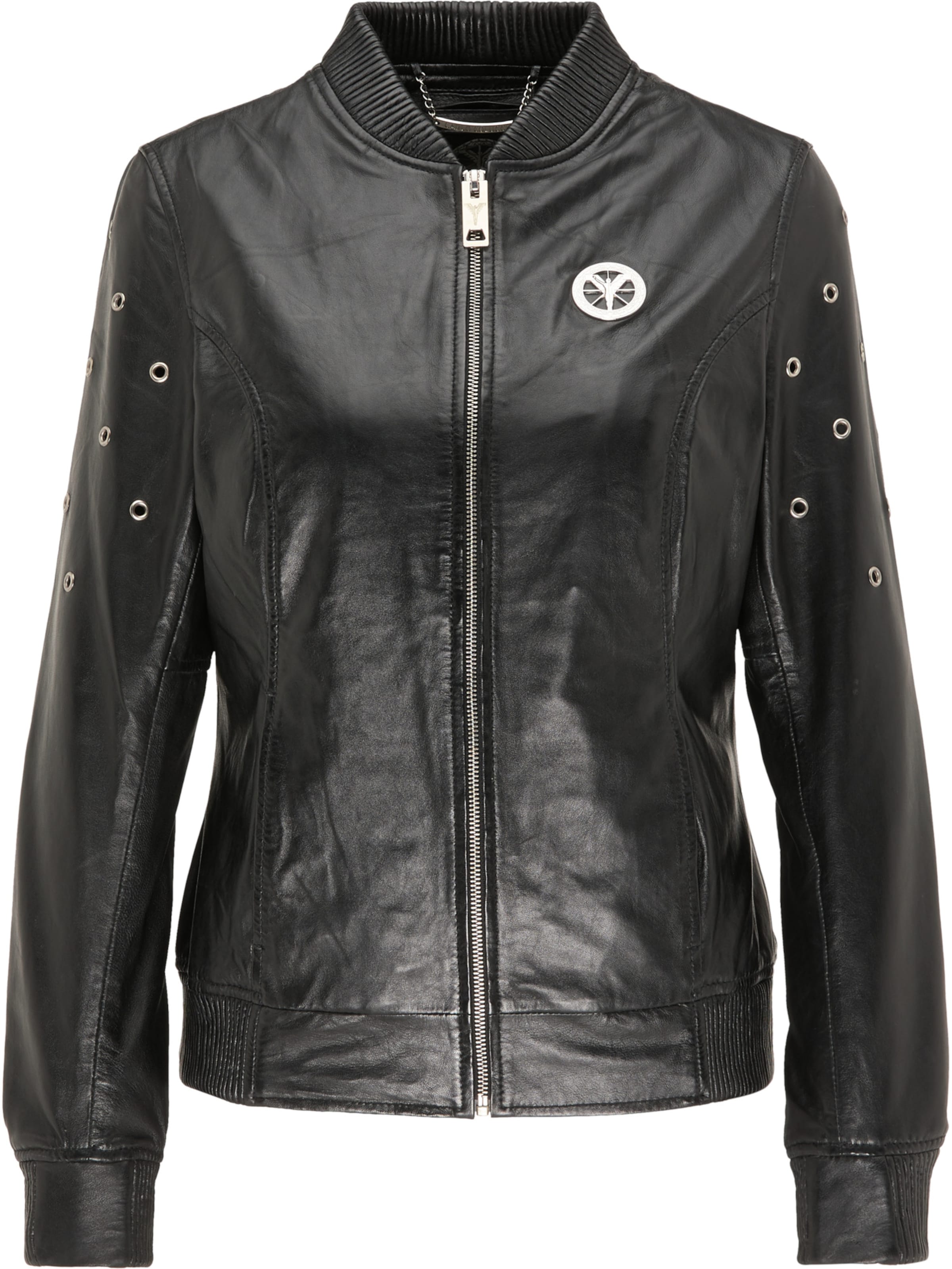 Carlo Colucci Scarf ' Caldera ' in Black: front