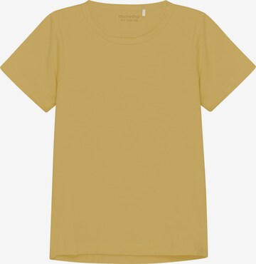 MINYMO Shirt in Geel: voorkant