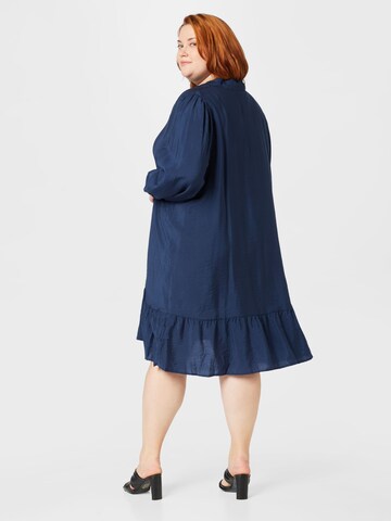 Zizzi Shirt Dress in Blue