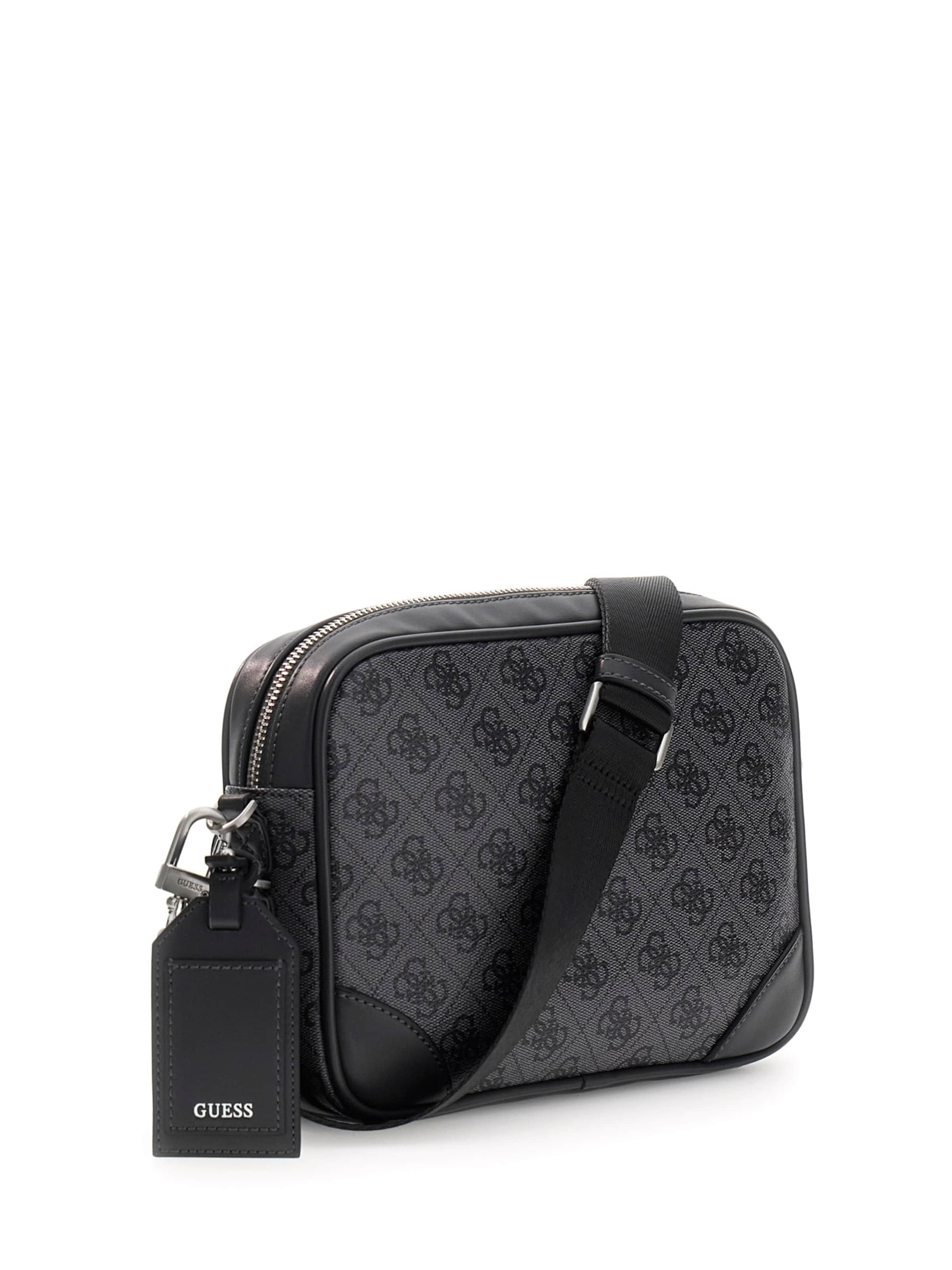 melns GUESS Pleca soma 'MILANO'