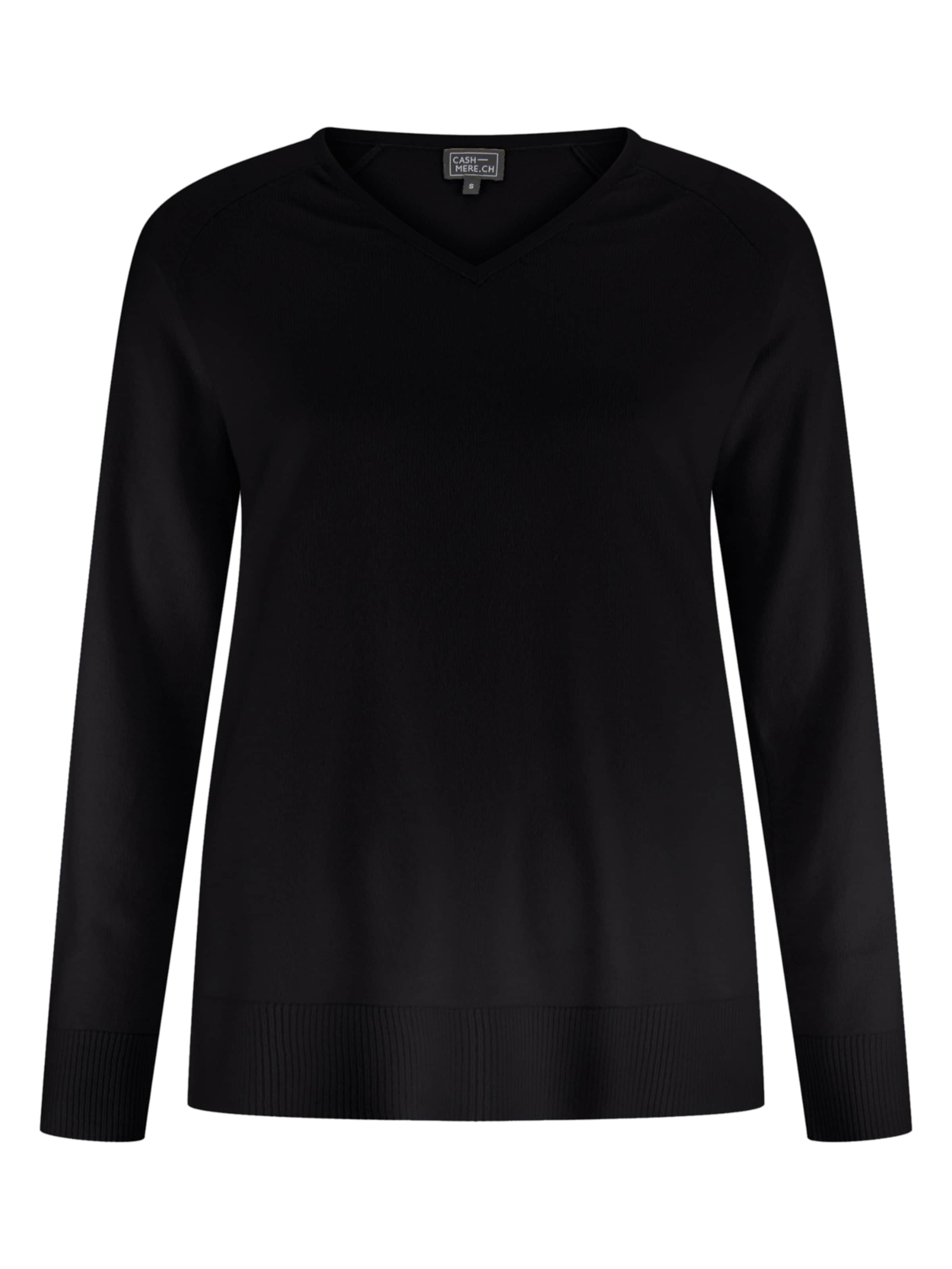 Pullover di CASH-MERE.CH in nero: frontale