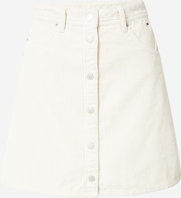 Tommy Jeans Skirt in Beige: front