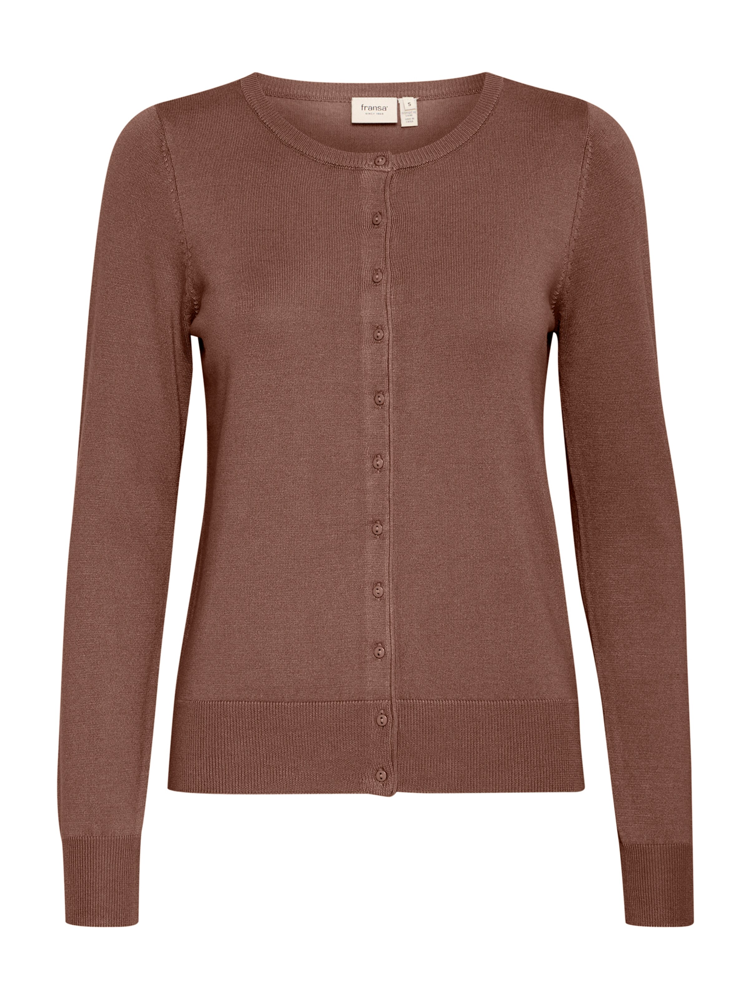 Cardigan Fransa en marron : devant