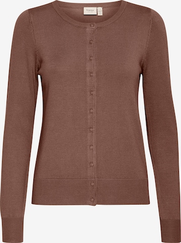 Cardigan Fransa en marron : devant