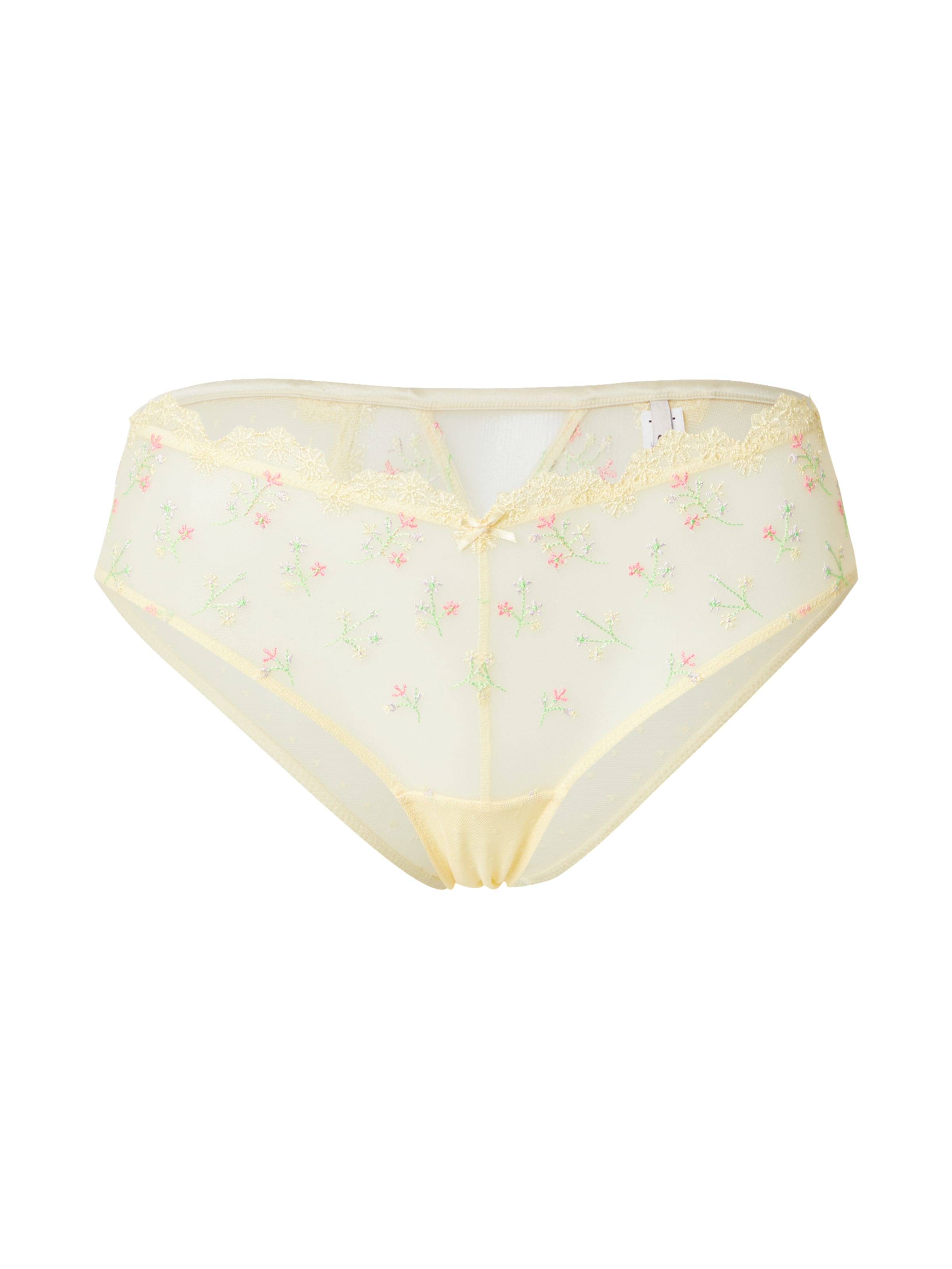 ETAM Kalhotky 'Reveuse' – žlutá: přední strana