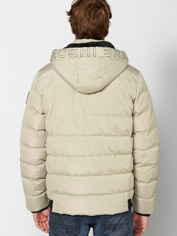 KOROSHI Jacke in Beige