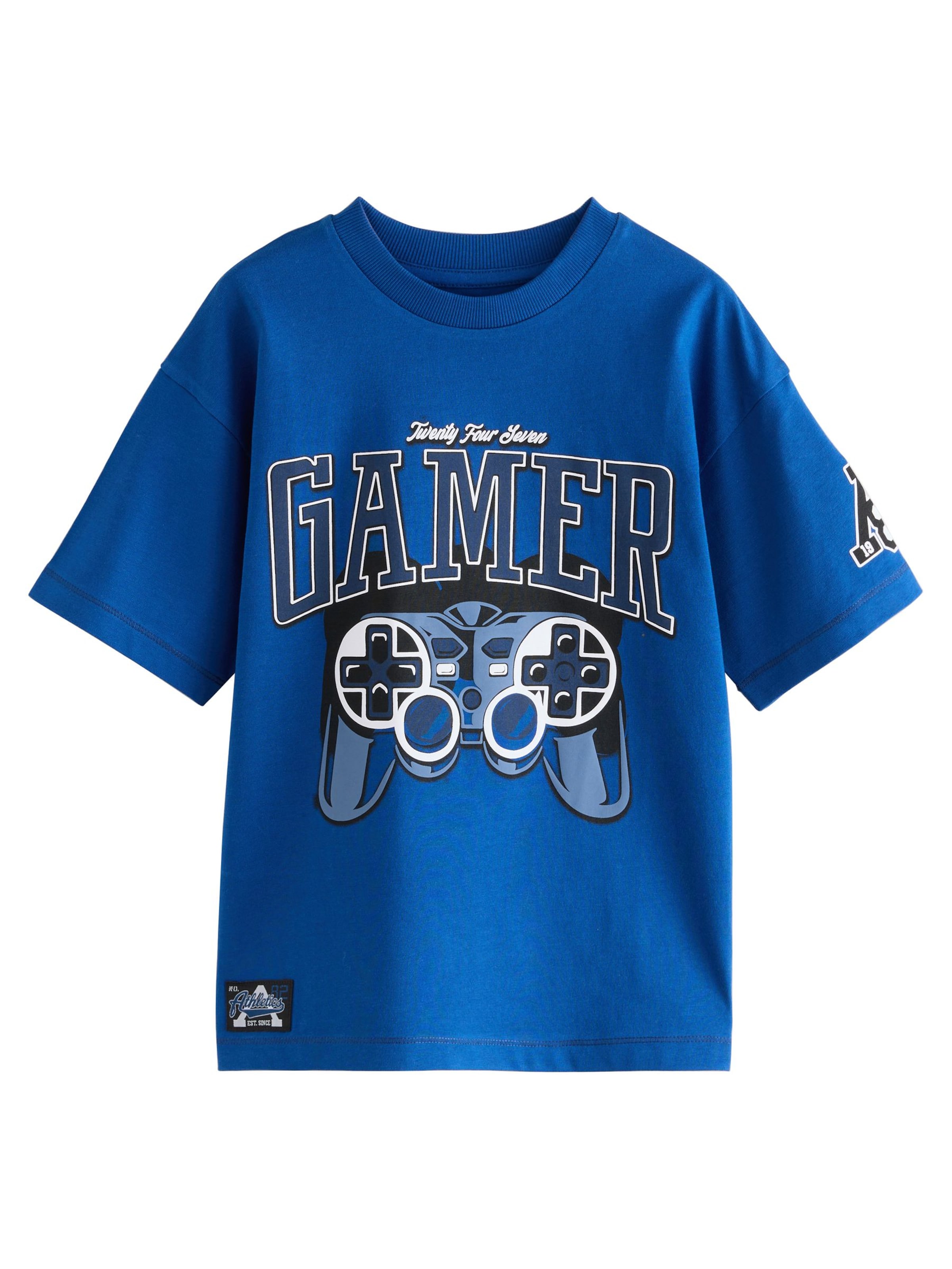 Maglietta di Next in blu: frontale