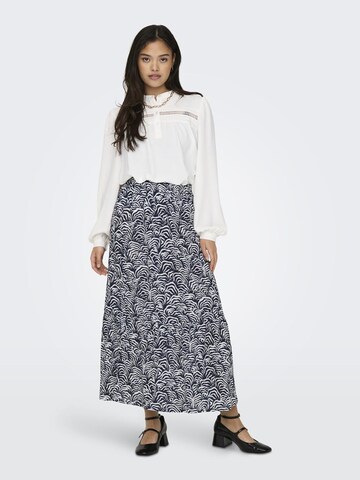 JDY Skirt 'LIVE' in Blue