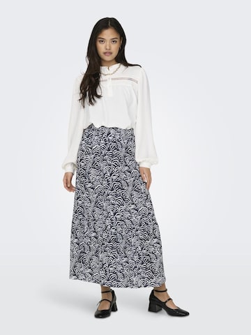 JDY Skirt 'LIVE' in Blue