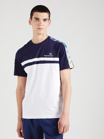 T-Shirt 'GRADIENTE' Sergio Tacchini en bleu : devant
