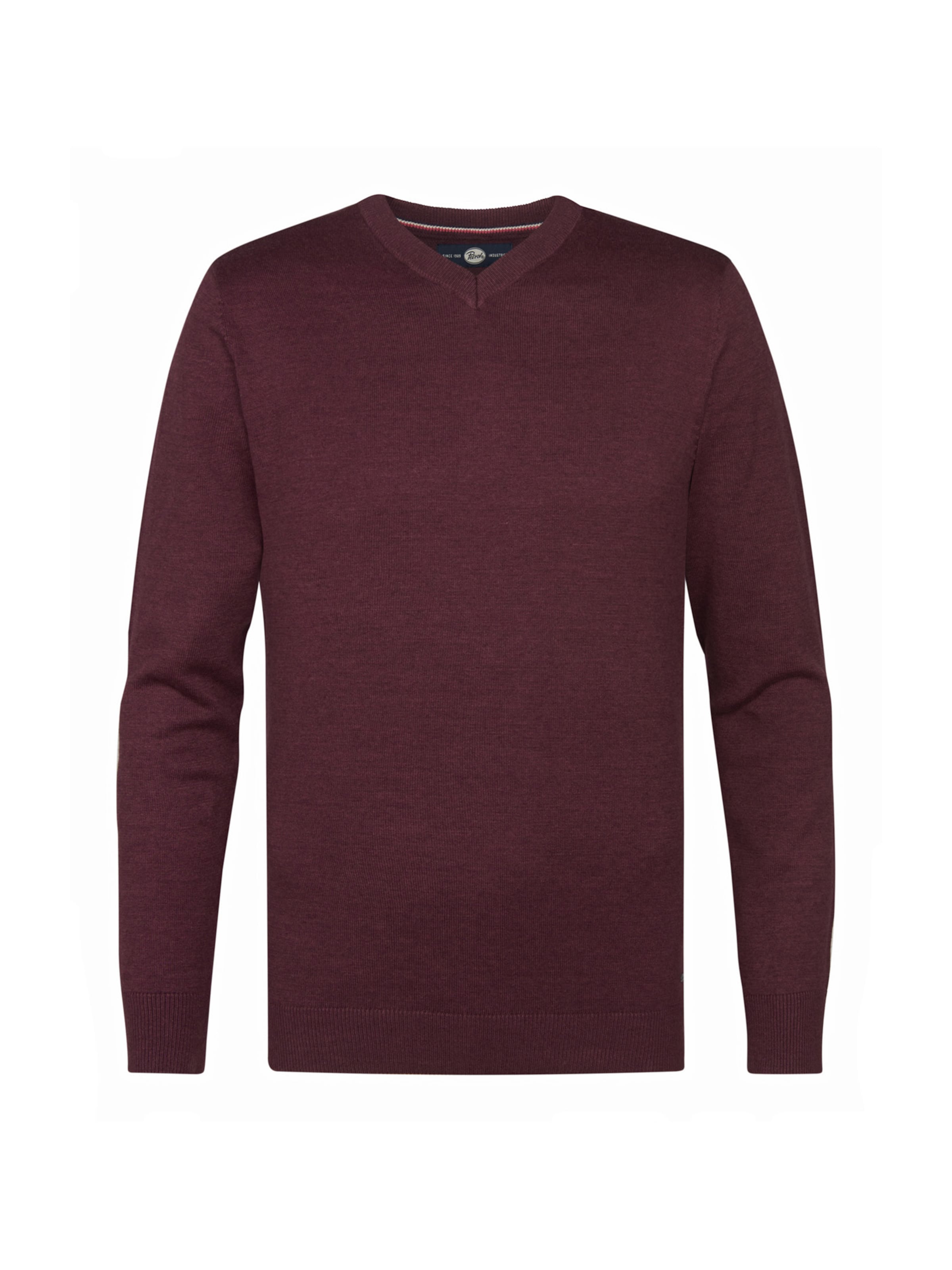 Petrol Industries Sweater in Red: front