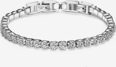 ROUGEMONT Jewellery Armband 'Modisches Tennisarmband Gold 18cm' in silber, Produktansicht