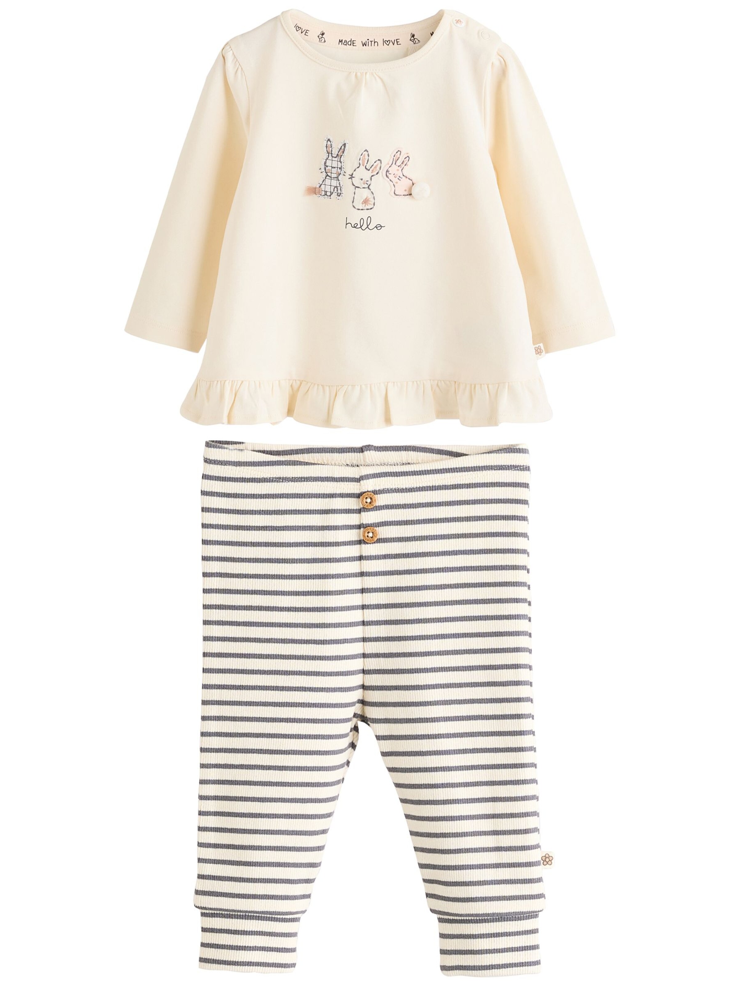 Next Set in Beige: front