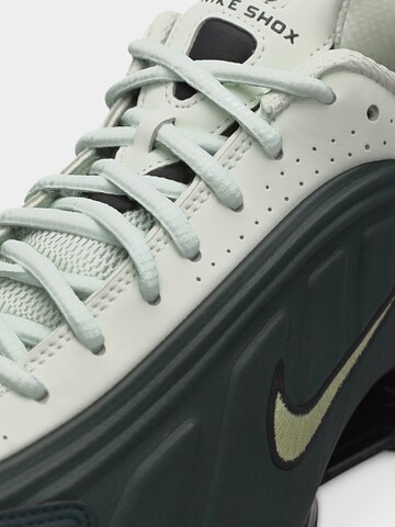 Nike Sportswear Sneakers laag 'SHOX R4' in Zwart