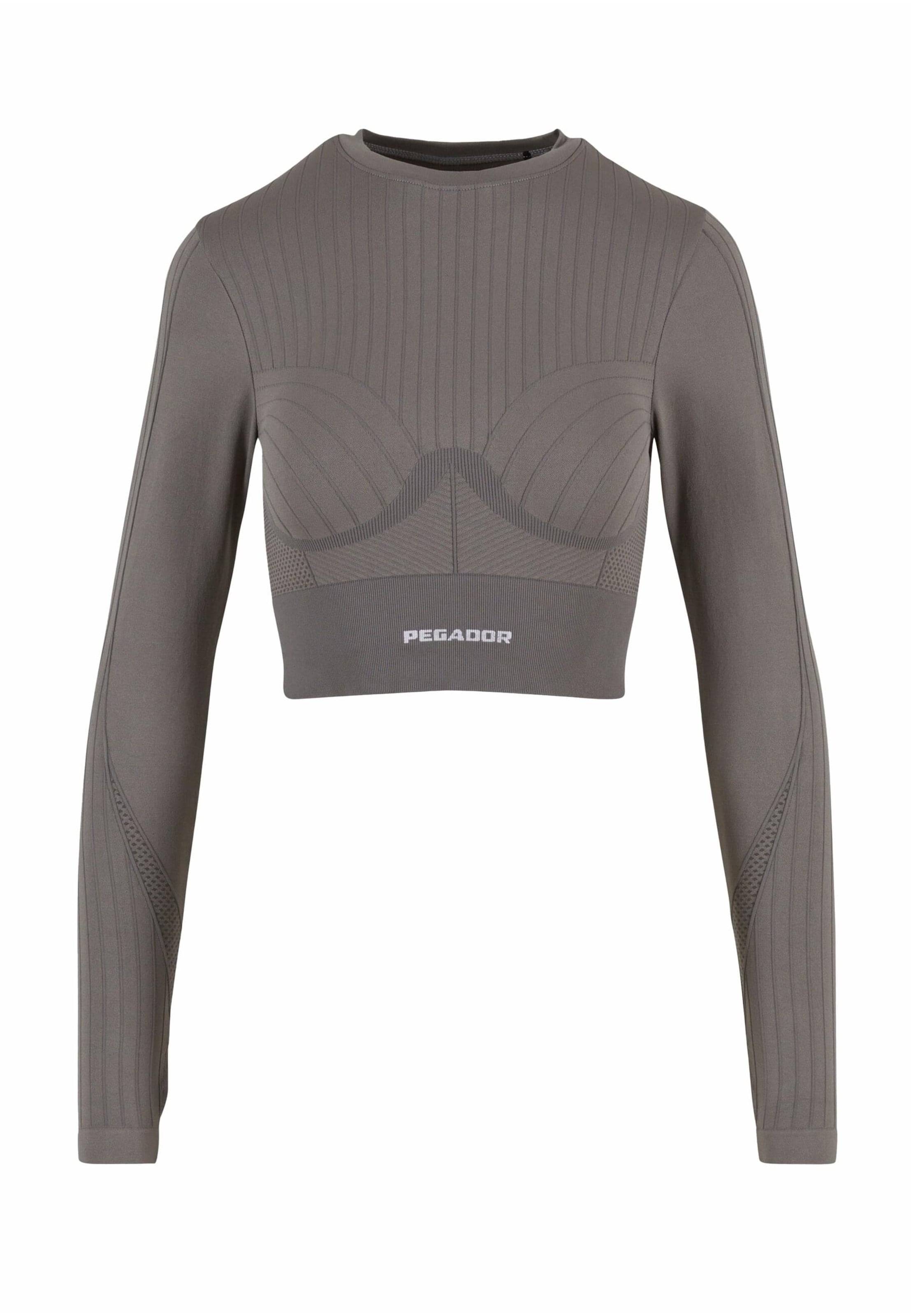 Maglietta di Pegador in grigio: frontale