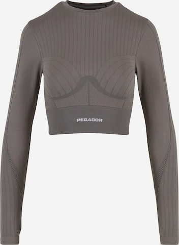 Maglietta di Pegador in grigio: frontale