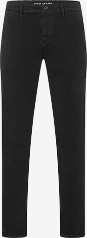 MAC Slimfit Chinohose in Schwarz: predná strana